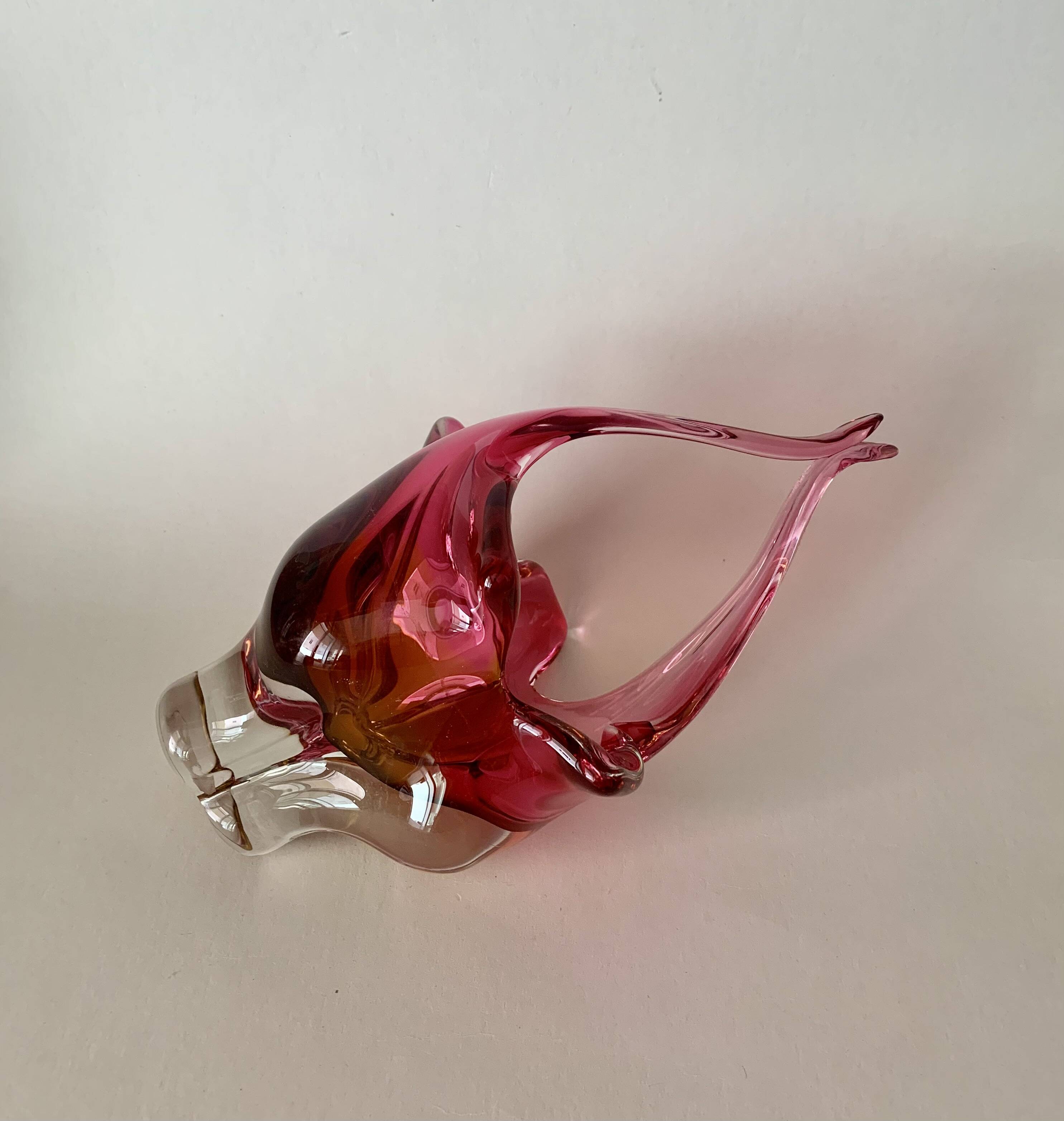 Vase designed by josef hospodek from the czechoslovakian chribska factory.