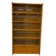 Étagère/vitrine/meuble de collection vintage en bois peu profond