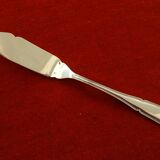 Set of 12 silver metal fish knives net model