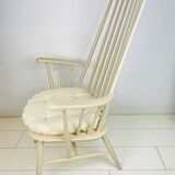 Chaise de bar vintage design scandinave