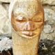 Stone sculpture - African head - Gabon