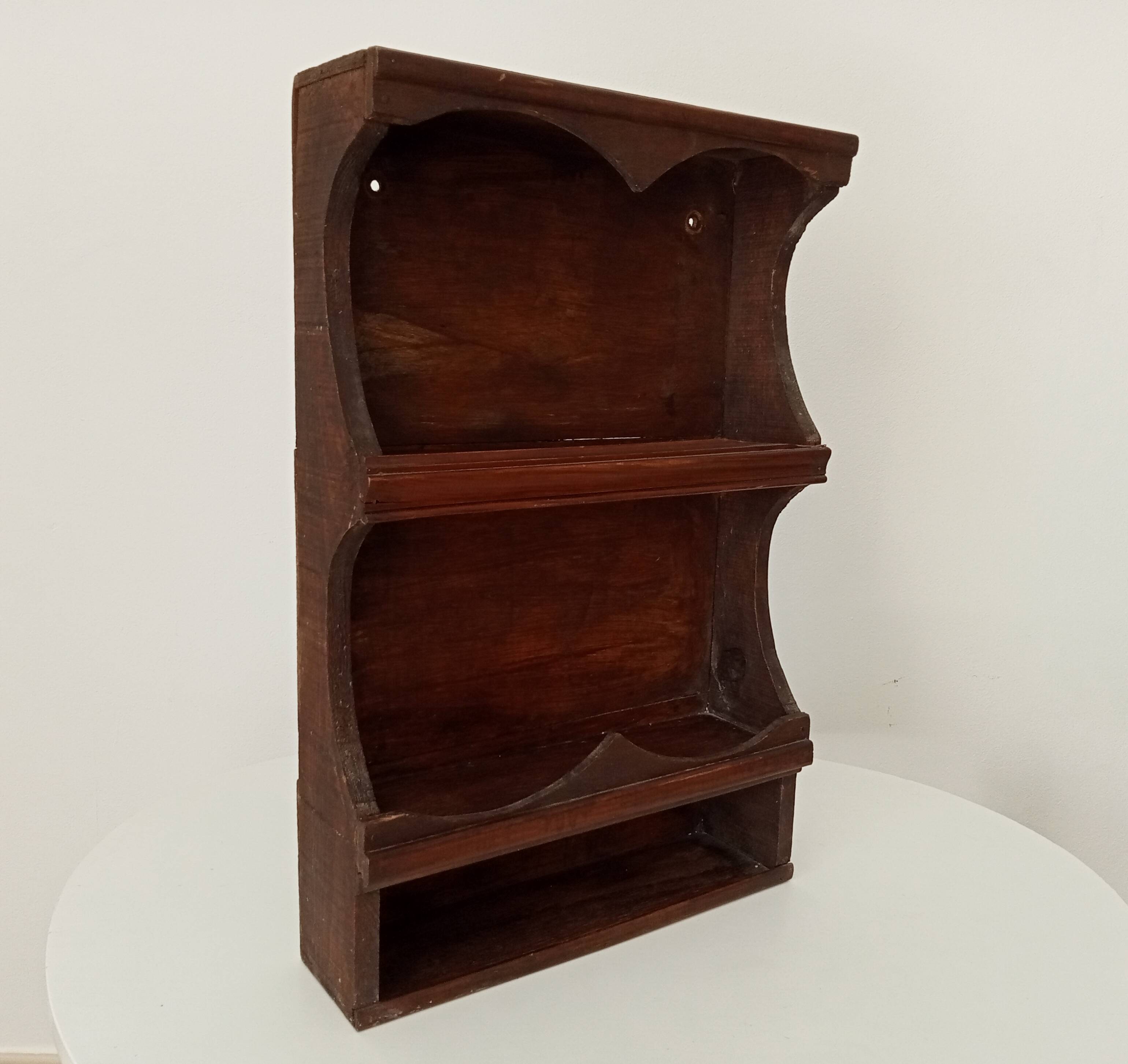 Old spice wall shelf