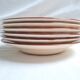 Longchamp Agen pattern soup plates