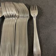 Silver-plated metal cutlery by François Frionnet