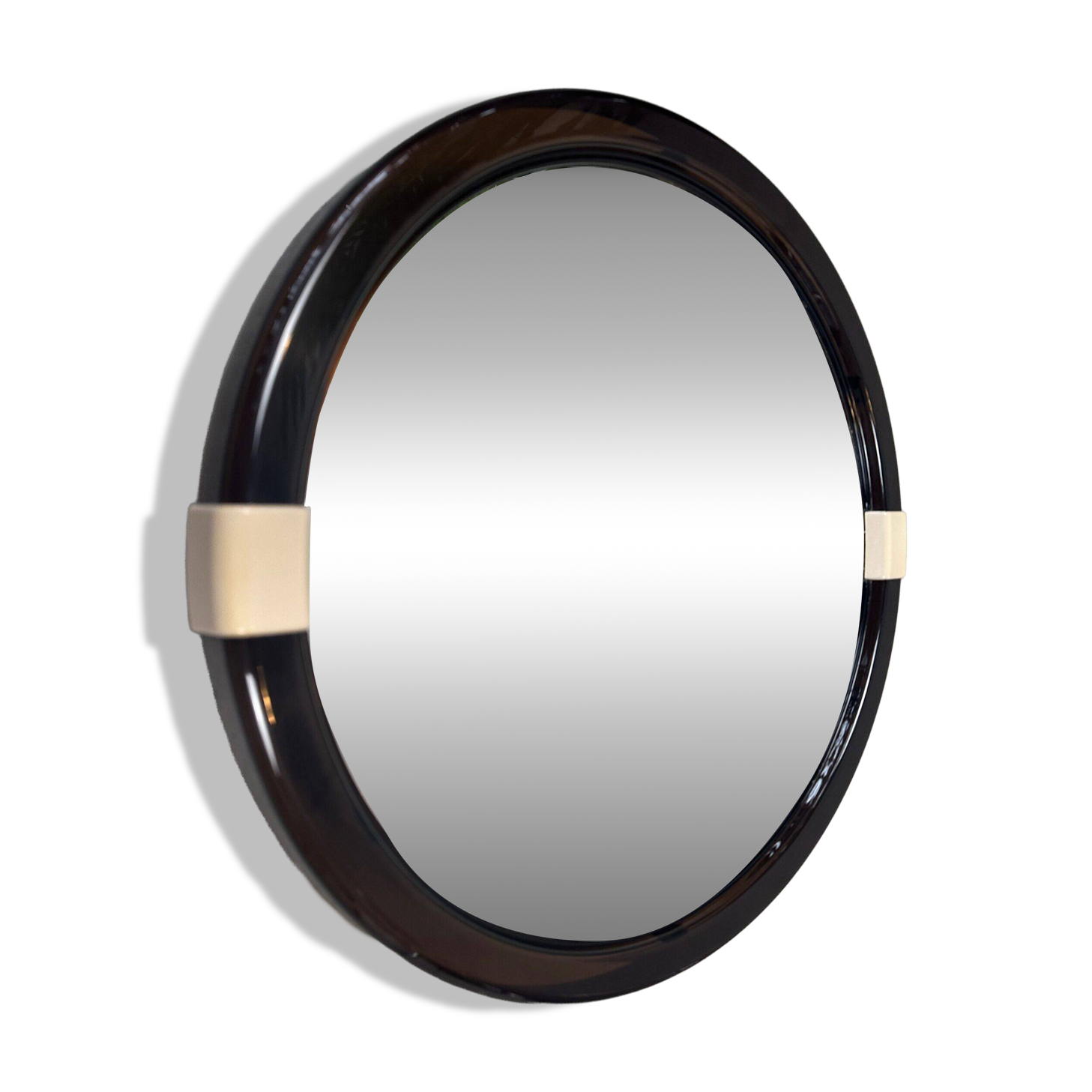 Miroir vintage inclinable – lucite fumé
