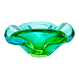 Rare Murano Vide-poche Ouraline Sommerso - Design by Flavio Poli - 1960