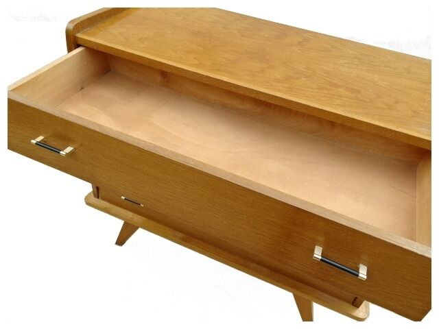 Vintage slanted vintage dresser 1960