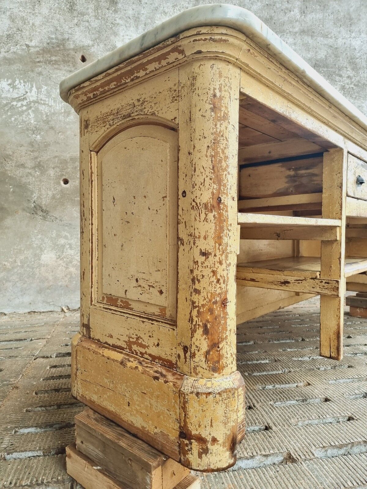 Antique counter shop