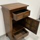 Exotic wood side table