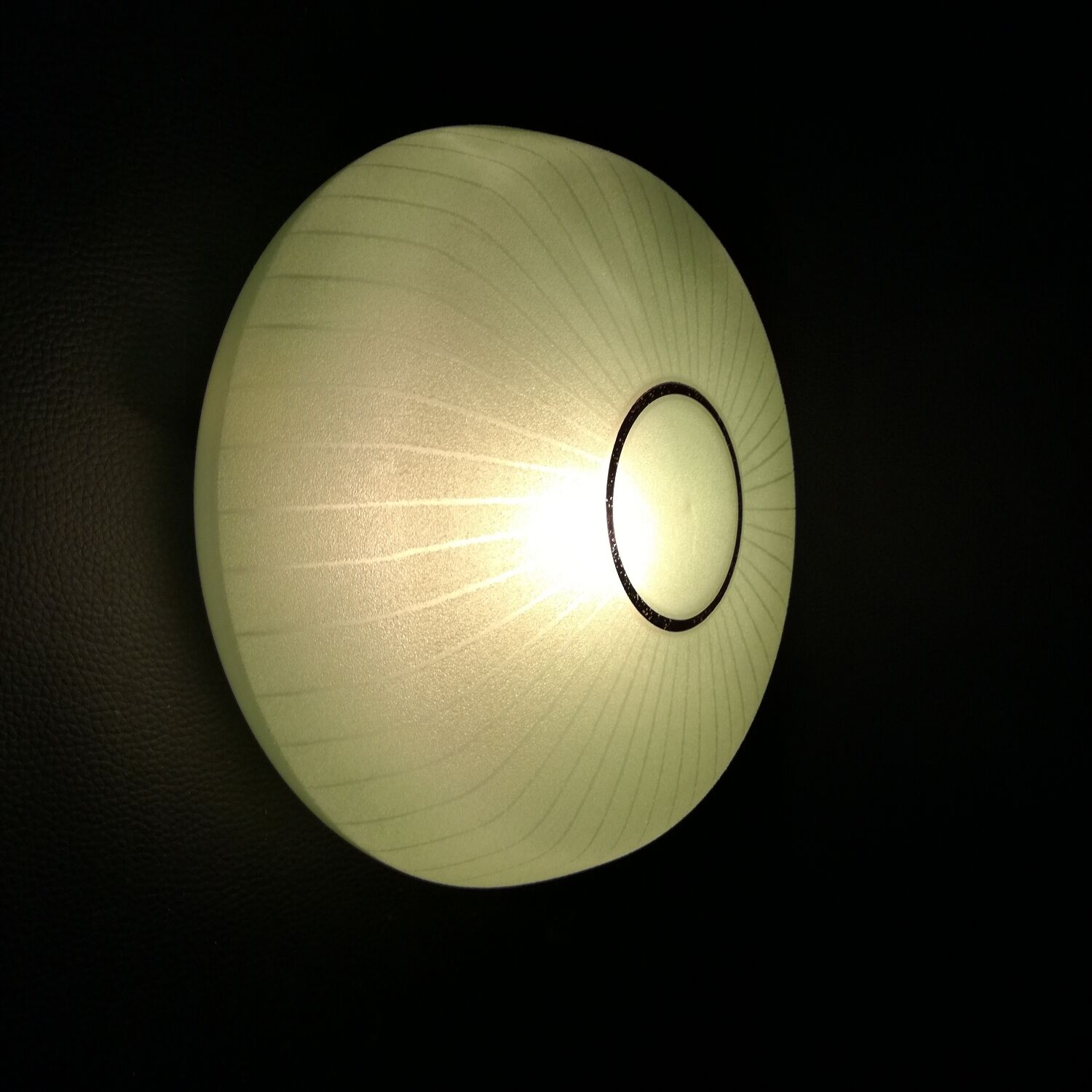 Green domed ceiling lamp, 1950