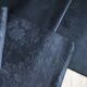 Lot four damasked and monogrammed towels linen and night blue silk