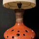 Lampe en céramique des années 1960