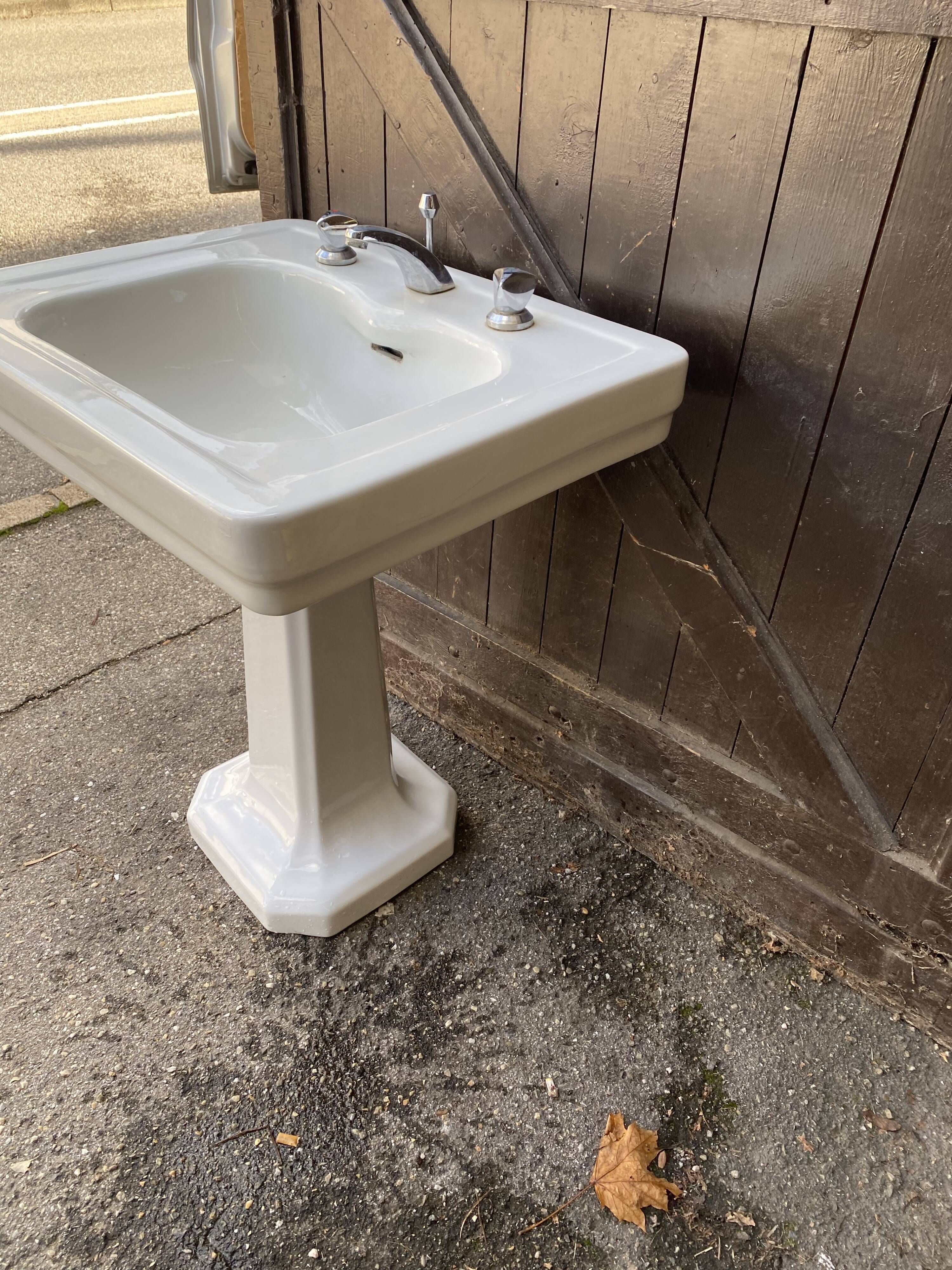 Old art deco sink