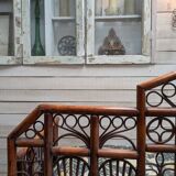Rattan sofa