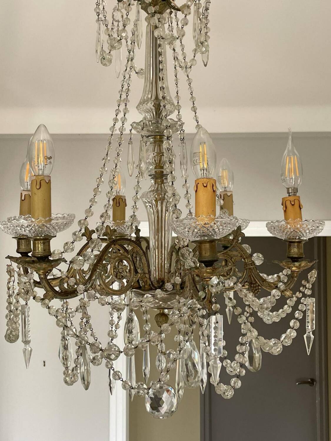 Tassel chandelier
