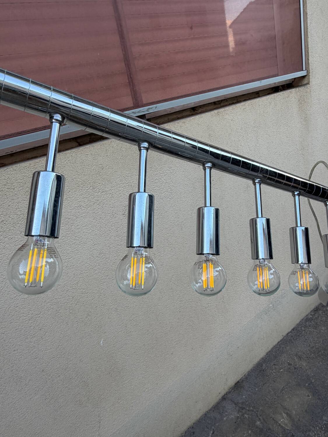 Suspension 12 feux en acier Kare design