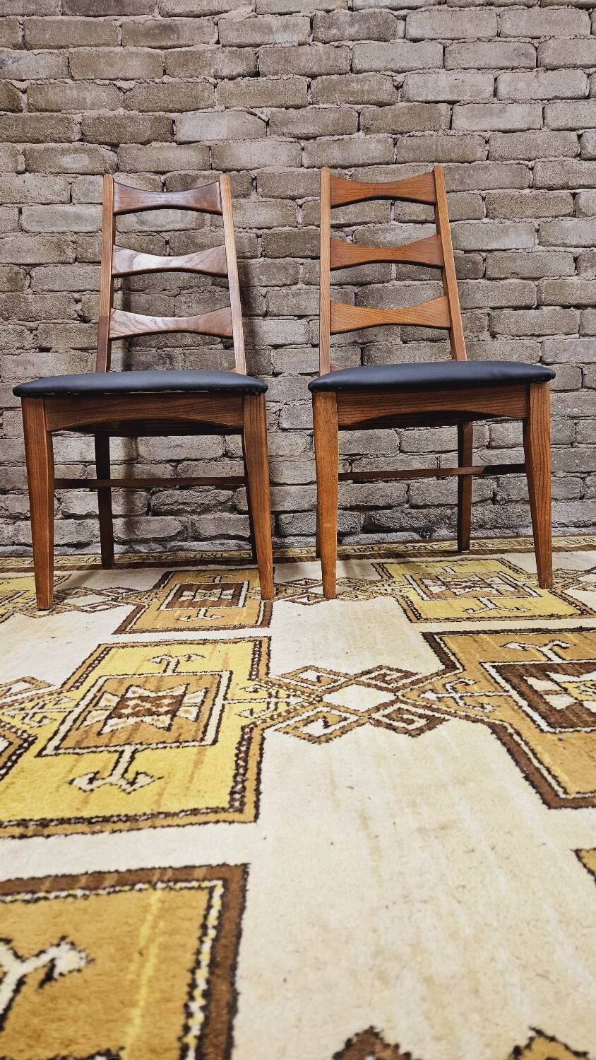 Pair of Scandinavian chairs 1970