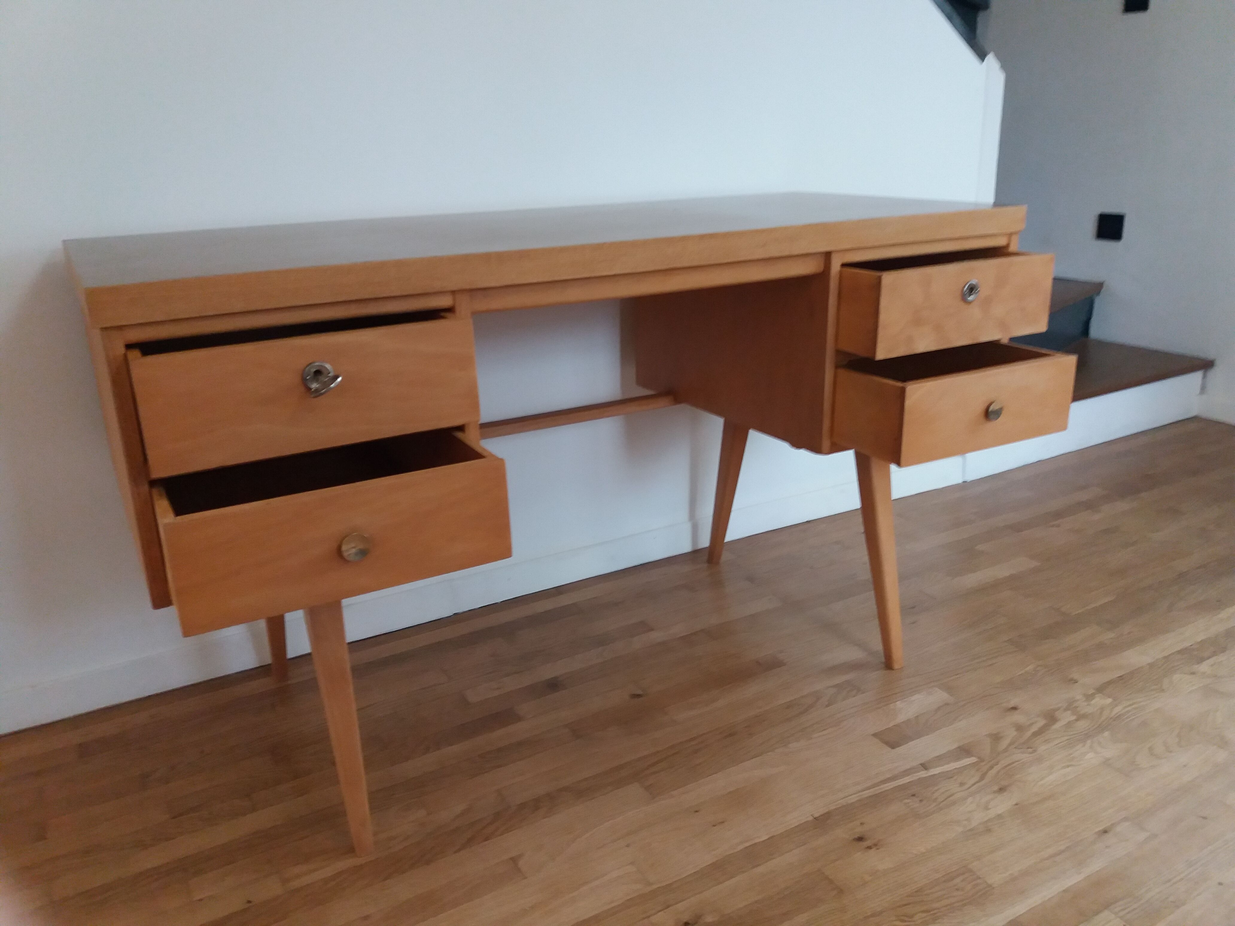 Desk feet compass 50s