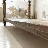 Artist studio oak draper table