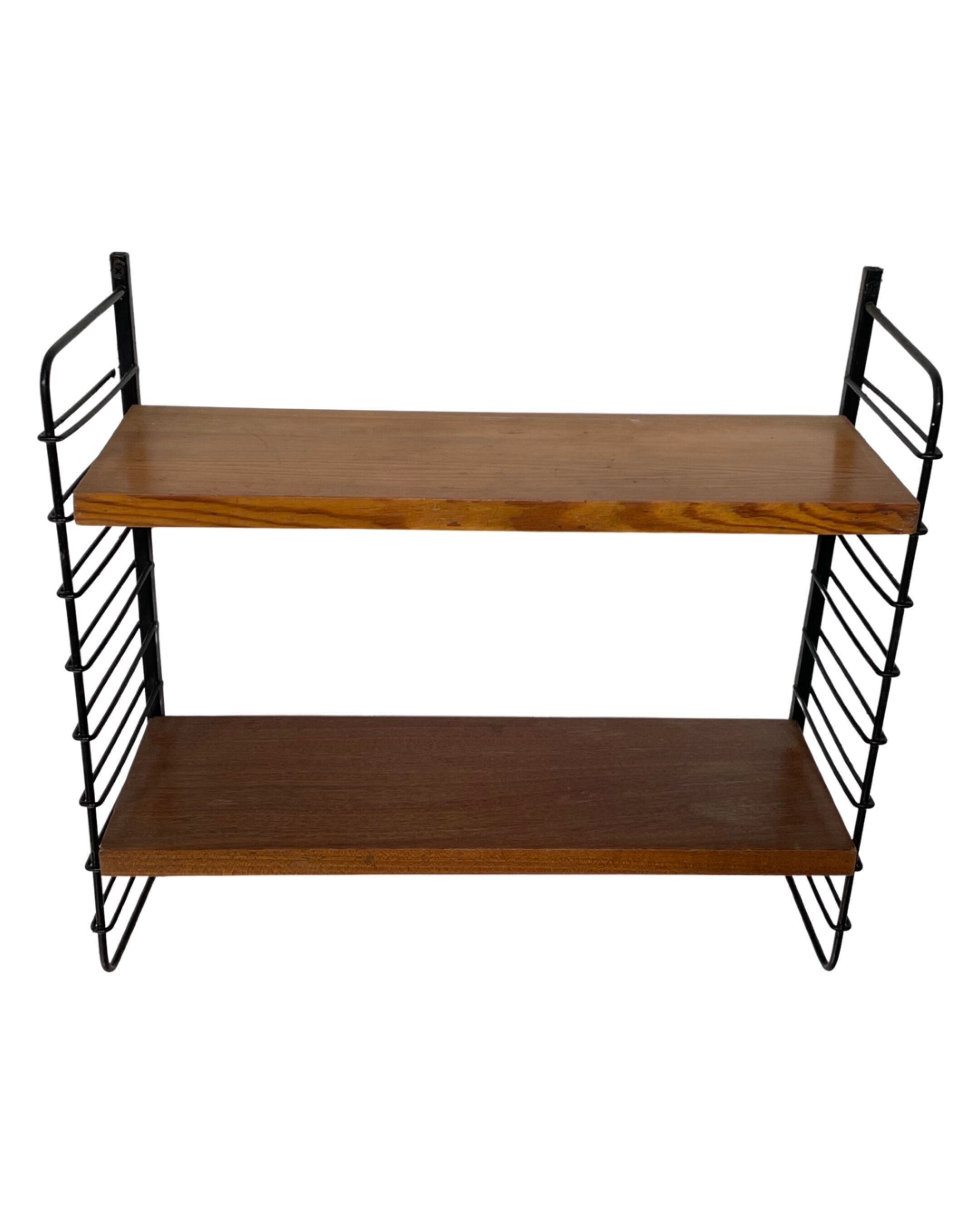 Vintage wood wall shelf wall rack