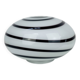 Zebra glass ball lamp by Eglo, 90s, vintage