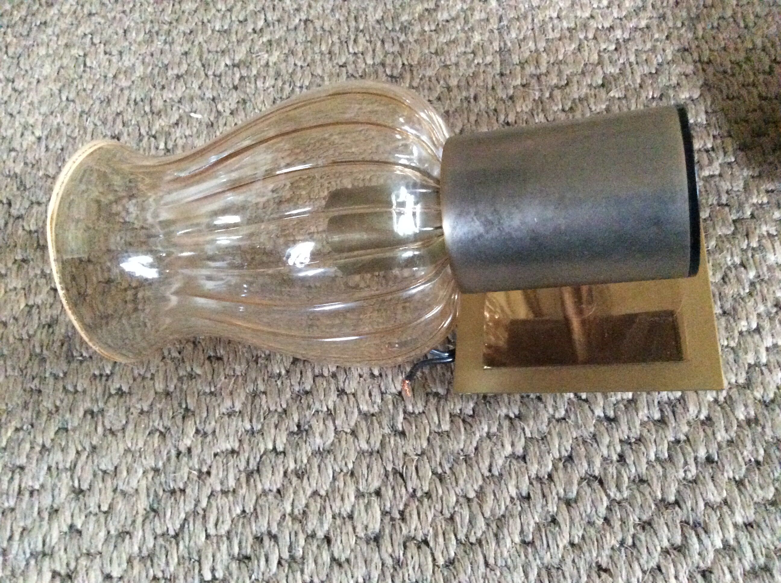 Pair of vintage wall lamps