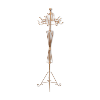 France provincial standing coatrack, années 1950