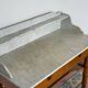 Dressing table in wood and marble