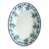 Plat ovale Vintage Terre de Fer H.B.et Cie