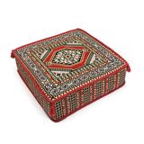 Red anatolian floor table