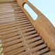 Folding bed tray