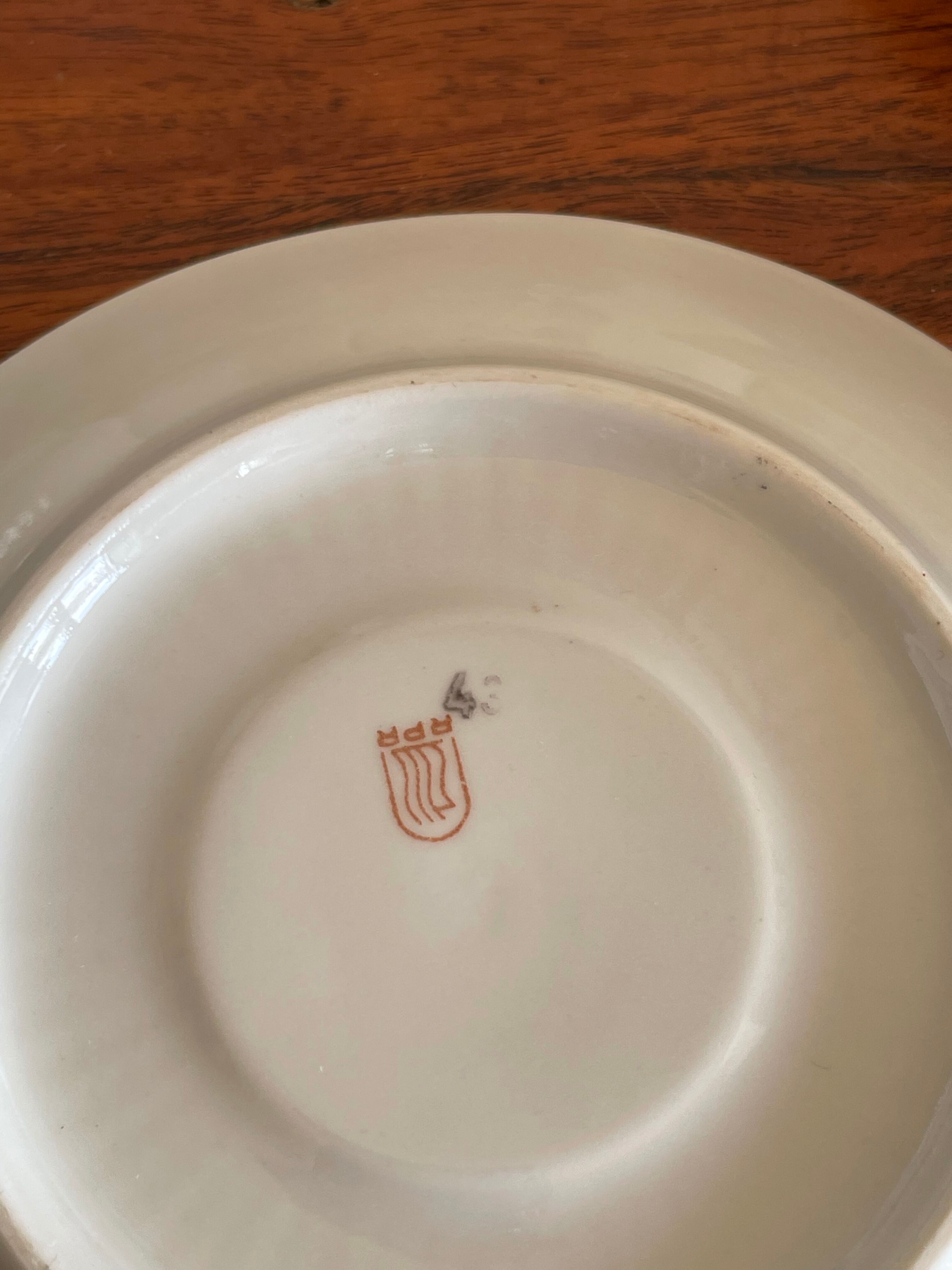 Riga fine porcelain coffee service