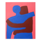 Figurative painting "can i hold you" contrast version 100x81 signed Bodasca