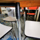 Chair in formica