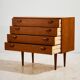 Four-drawer chest of drawers by Kai Kristiansen for Feldballes Møbler