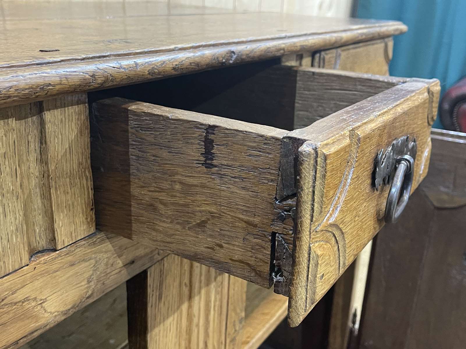 Buffet XVIIIth in light oak