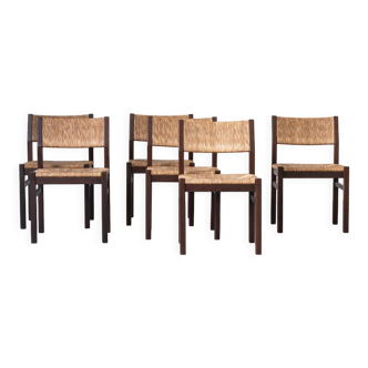 Set of 6 dining chairs by Cees Braakman for Pastoe, 1960’s