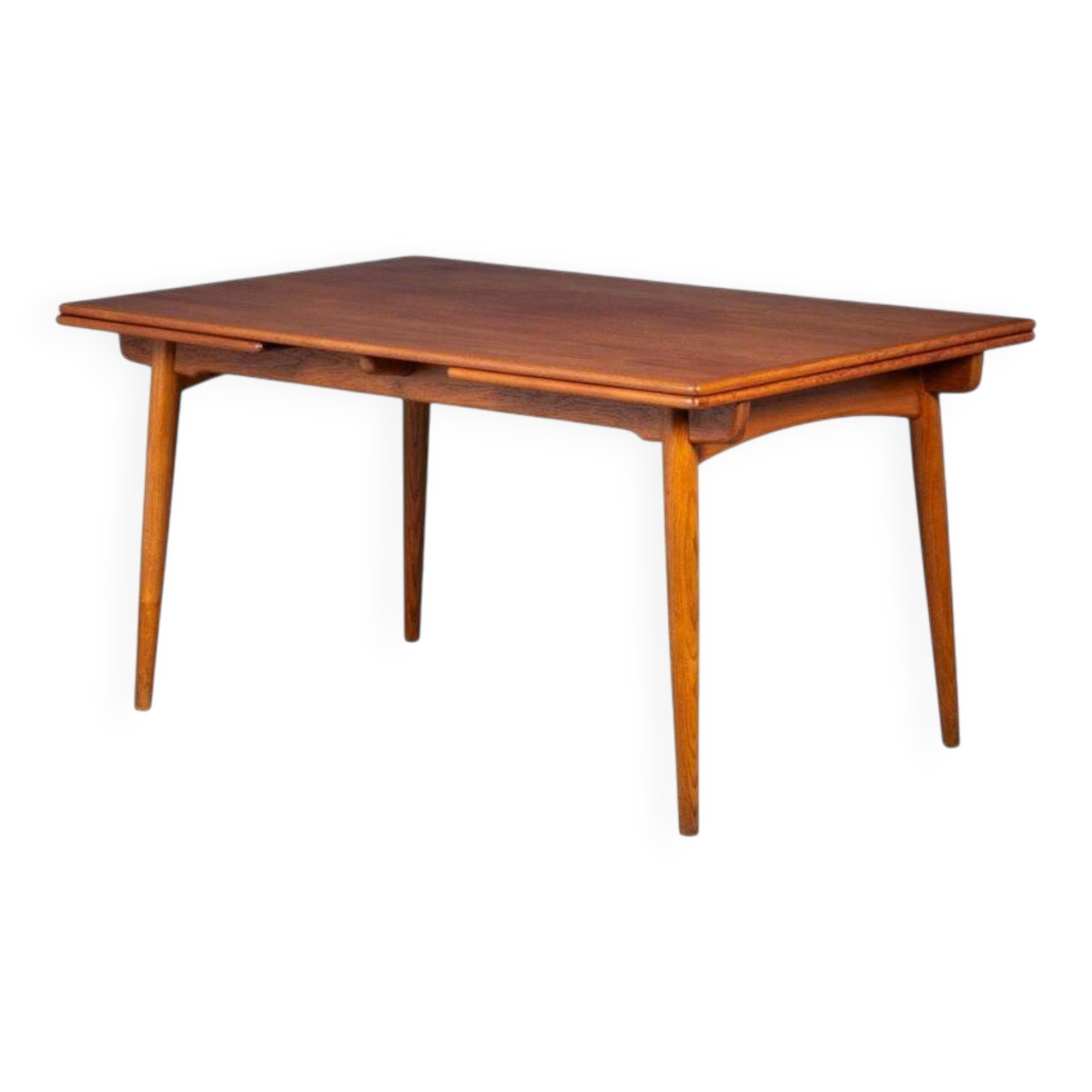 Table de Salle à Manger en Teck AT-312 attribuée à Hans J. Wegner pour Andres Tuck, 1950s