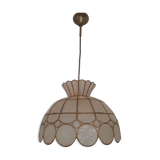 Mother-of-pearl and brass suspension