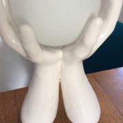 40cm ceramic hands lamp