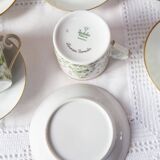 Hackefors "Linnea Borealis" 43-piece Swedish coffee service for 13 people, 1970s