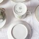 Hackefors "Linnea Borealis" 43-piece Swedish coffee service for 13 people, 1970s