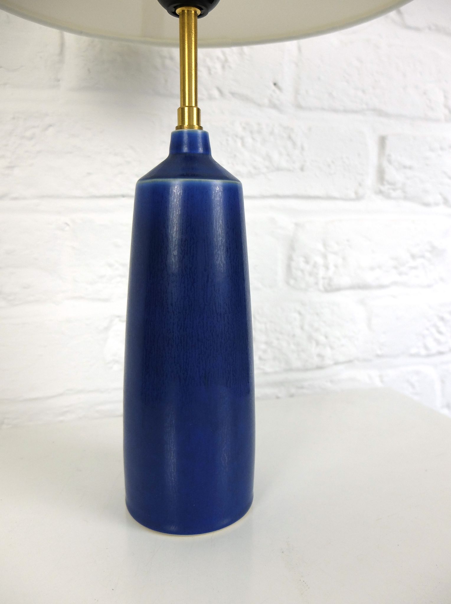 Scandinavian ceramic table lamp Per Linnemann-Schmidt for Palshus, Denmark, 1960s
