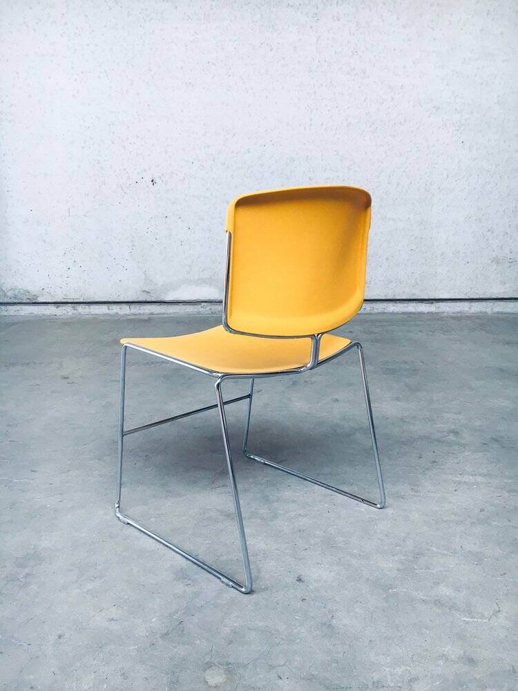 Max Stacker Conference & Office Chairs by Steelcase Strafor, 1980s, Set of 8