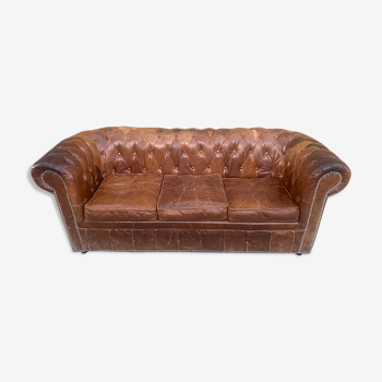 Sofa Chesterfield Brown