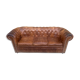 Canapé Chesterfield Marron