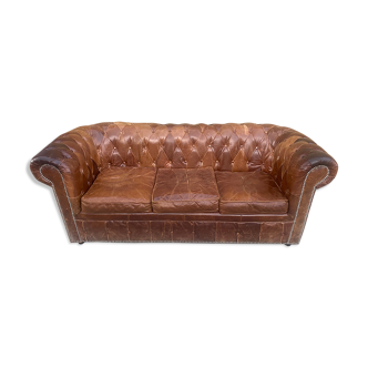 Sofa Chesterfield Brown