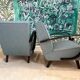 Jindrich Halabala Lounge Chairs