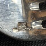 6 christofle pompadour table forks