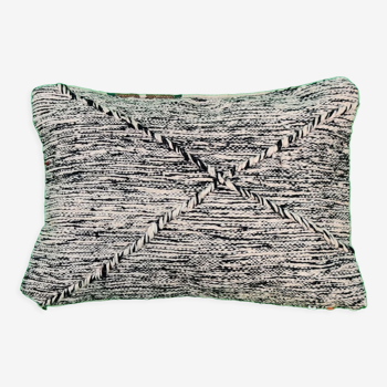 Coussin berbère Zanafi noir 35x55